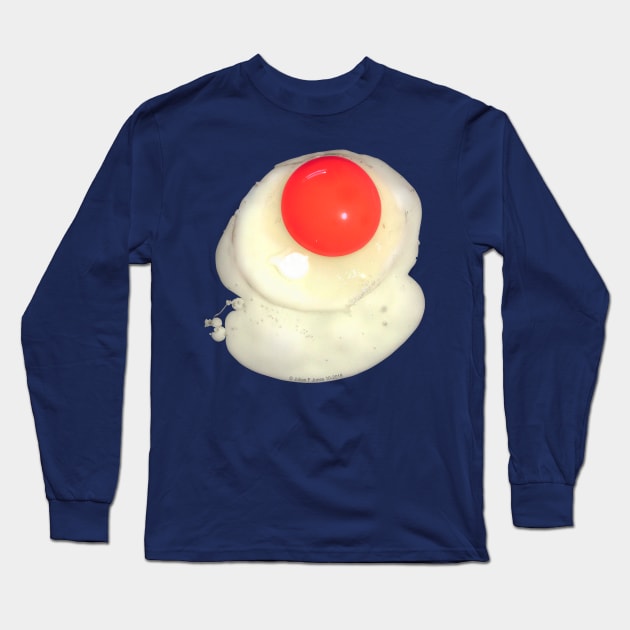 Fried Egg 02 Long Sleeve T-Shirt by JulianFJones01